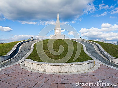 KadinjaÄa Memorial Complex in Serbia, in memory of fallen partisans who defended UÅ¾ice in the Battle of KadinjaÄa during the Editorial Stock Photo